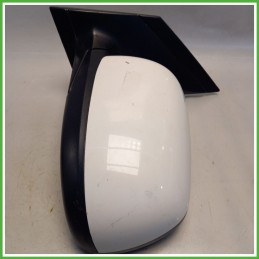 Specchio Specchietto Retrovisore Sinistro SX BIANCO CLEAR WHITE KIA PICANTO 3a Serie 2011 2014 SMR Originale Usato