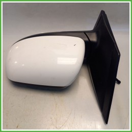 Specchio Specchietto Retrovisore Sinistro SX BIANCO CLEAR WHITE KIA PICANTO 3a Serie 2011 2014 SMR Originale Usato