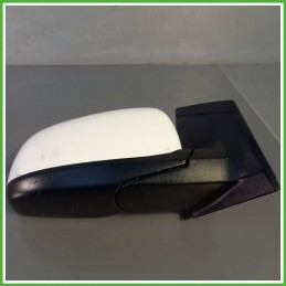 Specchio Specchietto Retrovisore Destro DX BIANCO CLEAR WHITE KIA PICANTO 3a Serie 2011 2014 SMR Originale Usato
