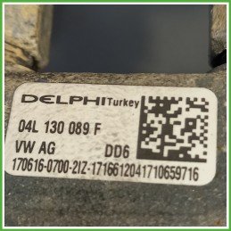 Rail diesel con sensore AUDI A3 8V DDY 1.6 TDI 04L130089H 2016 2021 DELPHI 28523501