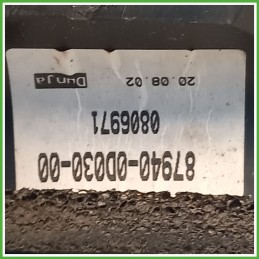 Specchio Specchietto Retrovisore Sinistro SX NERO TOYOTA YARIS FRP 2001 2005 Originale Usato