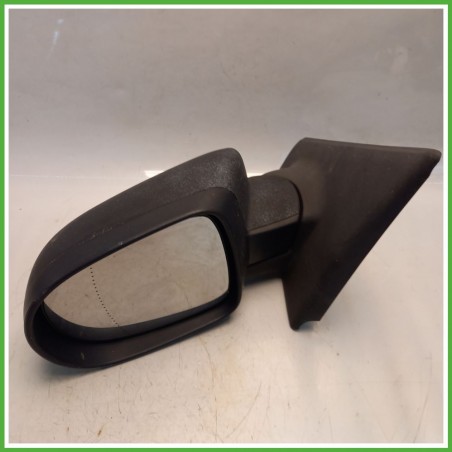 Specchio Specchietto Retrovisore Sinistro SX GOFFRATO RENAULT CLIO 3a Serie 2005 2009 Originale Usato