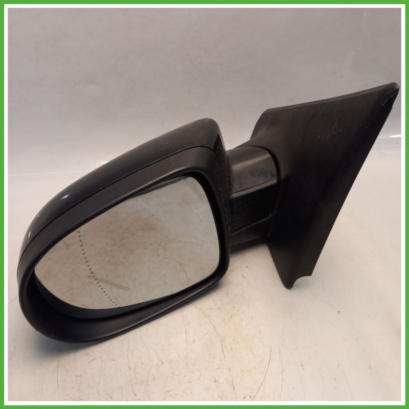 Specchio Specchietto Retrovisore Sinistro SX NERO RENAULT CLIO 3a Serie 2009 2013 Originale Usato
