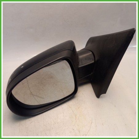 Specchio Specchietto Retrovisore Sinistro SX NERO RENAULT CLIO 3a Serie 2009 2013 Originale Usato