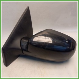 Specchio Specchietto Retrovisore Sinistro SX NERO RENAULT CLIO 3a Serie 2009 2013 Originale Usato