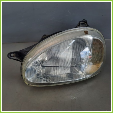 Faro Fanale Proiettore Anteriore Sinistro SX VALEO OPEL CORSA X01 90444784 Originale Usato