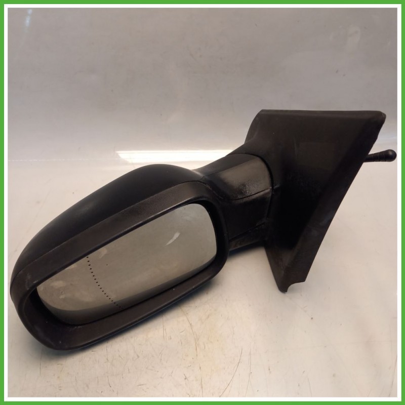 Specchio Specchietto Retrovisore Sinistro SX GOFFRATO RENAULT CLIO 3a Serie 2005 2009 Originale Usato