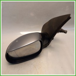 Specchio Specchietto Retrovisore Sinistro SX GRIGIO SIDOBRE PEUGEOT 206 1998 2009 MAGNETI MARELLI Originale Usato