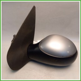 Specchio Specchietto Retrovisore Sinistro SX GRIGIO SIDOBRE PEUGEOT 206 1998 2009 MAGNETI MARELLI Originale Usato