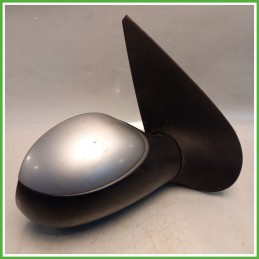Specchio Specchietto Retrovisore Destro DX GRIGIO SIDOBRE PEUGEOT 206 1998 2009 MAGNETI MARELLI Originale Usato