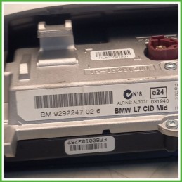 Display Indicatore Multifunzionale BMW Serie 3 F31 9292247026 2012 2015 ALPINE AL3007