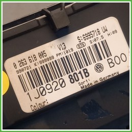 Quadro strumenti contachilometri tachimetro MOTOMETER 0263618005 VOLKSWAGEN GOLF 1J 1.6 1J0919861DX