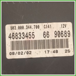 Quadro strumenti contachilometri tachimetro VEGLIA BORLETTI 503.000.344.700 FIAT PUNTO 1N/1P 1.2 46833397