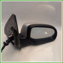 Specchio Specchietto Retrovisore Destro DX GRIGIO CHIARO SLEEK SILVER METALLIC HYUNDAI i10 2008 2011 Originale Usato