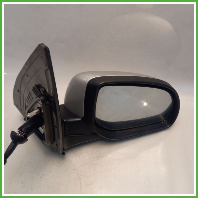 Specchio Specchietto Retrovisore Destro DX GRIGIO CHIARO SLEEK SILVER METALLIC HYUNDAI i10 2008 2011 Originale Usato