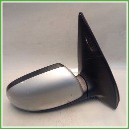 Specchio Specchietto Retrovisore Destro DX GRIGIO CHIARO SLEEK SILVER METALLIC HYUNDAI i10 2008 2011 Originale Usato