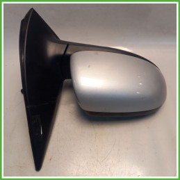 Specchio Specchietto Retrovisore Destro DX GRIGIO CHIARO SLEEK SILVER METALLIC HYUNDAI i10 2008 2011 Originale Usato