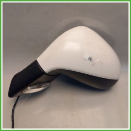 Specchio Specchietto Retrovisore Sinistro SX EWP BIANCO BANCHISA PEUGEOT 207 2009 2011 FICOSA FICOMIRRORS Originale Usato