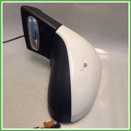 Specchio Specchietto Retrovisore Sinistro SX EWP BIANCO BANCHISA PEUGEOT 207 2009 2011 FICOSA FICOMIRRORS Originale Usato