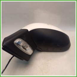 Specchio Specchietto Retrovisore Sinistro SX EWP BIANCO BANCHISA PEUGEOT 207 2009 2011 FICOSA FICOMIRRORS Originale Usato