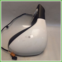 Specchio Specchietto Retrovisore Sinistro SX EWP BIANCO BANCHISA PEUGEOT 207 2009 2011 FICOSA FICOMIRRORS Originale Usato