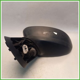 Specchio Specchietto Retrovisore Sinistro SX GOFFRATO FIAT GRANDE PUNTO 2Y 2005 2008 FICOSA FICOMIRRORS Originale Usato
