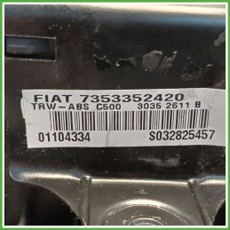 Airbag Guidatore Sinistro SX FIAT PUNTO 2U 1.2 8V 735335242 2003 2007 TRW 30352611B