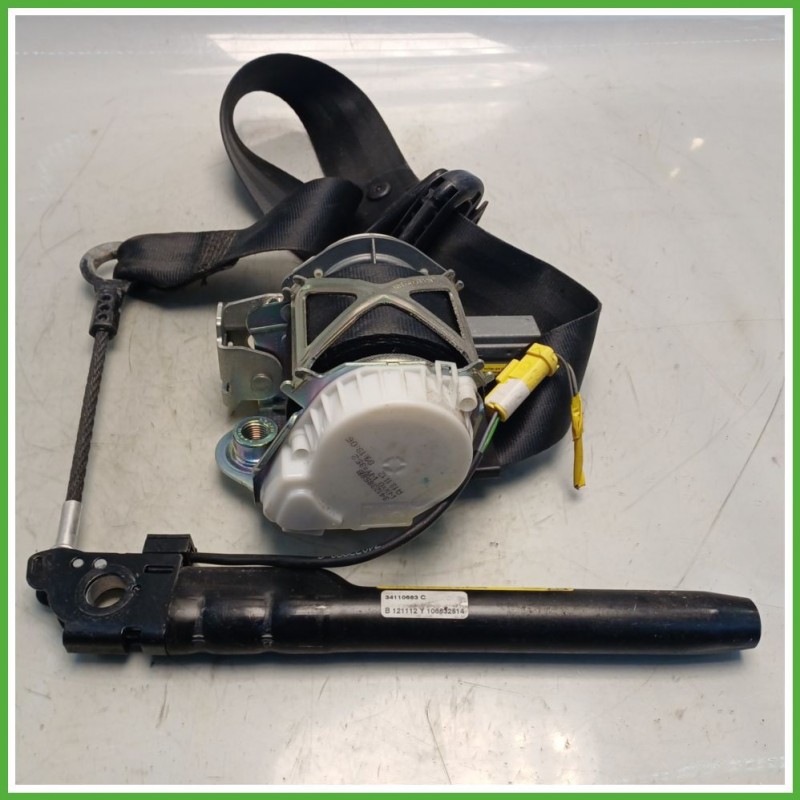 Cintura di Sicurezza Anteriore Sinistro SX (Lato Guida) FIAT PANDA 33 0.9 Turbo 735580859 2011 2017 TRW 3305212
