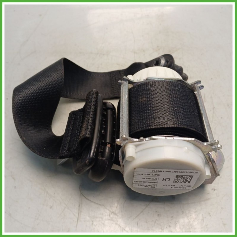 Cintura di Sicurezza Posteriore Sinistro SX (Lato Guida) FIAT 500L 73 1.3 MJT 735624671 2012 2018