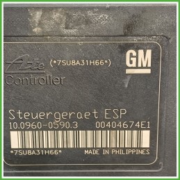 Centralina ABS Modulo Pompa ATE 10.0960-0590.3 93191453 OPEL ZAFIRA A05 Originale Usato