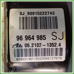Centralina ABS Modulo Pompa ATE 06.2109-5600.3 95245223 CHEVROLET (DAEWOO) AVEO T250 Originale Usato