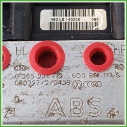 Centralina ABS Modulo Pompa BOSCH 0265800511 6Q0614117AK VOLKSWAGEN POLO 9N Originale Usato