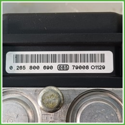 Centralina ABS Modulo Pompa BOSCH 0265800690 71746430 FIAT GRANDE PUNTO 2Y Originale Usato