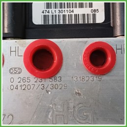 Centralina ABS Modulo Pompa BOSCH 0265800443 93192617 OPEL CORSA X01 Originale Usato