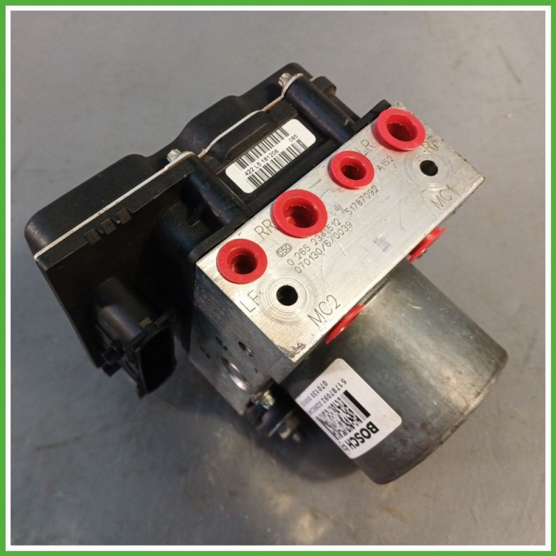 Centralina ABS Modulo Pompa BOSCH 0265950620 71746428 FIAT GRANDE PUNTO 2Y Originale Usato