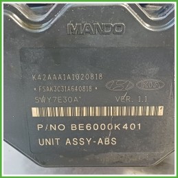Centralina ABS Modulo Pompa MANDO 5WY7E30A 589100X550 HYUNDAI i10 Originale Usato