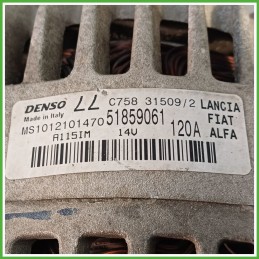 Alternatore DENSO MS1012101470 ALFA ROMEO MiTo X6 51859061