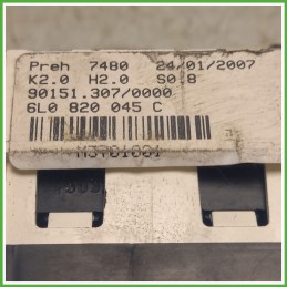 Comandi Clima AC Riscaldamento Condizionatore PREH 7480 SEAT IBIZA 6L 1.4 16V 6L0820045NEE 2001 2009