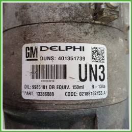 Compressore Clima AC Aria Condizionata DELPHI 401351739 OPEL ZAFIRA A05 93196861