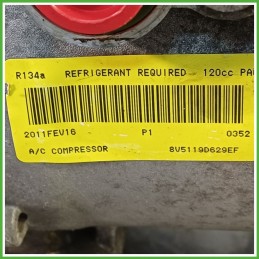 Compressore Clima AC Aria Condizionata FOMOCO 8V51190629EF FORD FIESTA CB1 1763935