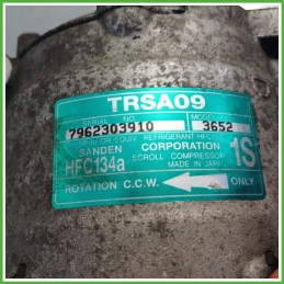 Compressore Clima AC Aria Condizionata SANDEN TRSA09 HONDA LOGO 38810PEC004