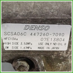 Compressore Clima AC Aria Condizionata DENSO SCSA06C TOYOTA COROLLA VERSO 883201A481