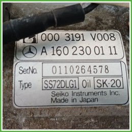 Compressore Clima AC Aria Condizionata SEIKO SEIKI SS72DLG1 SMART COUPE C450 A1602300111