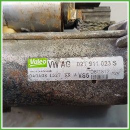 Motorino Avviamento VALEO D6GS12 SKODA FABIA 54 02T911024F