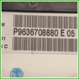 Quadro strumenti contachilometri tachimetro SAGEM 21655303-8X4 PEUGEOT 307 2.0 6103F6
