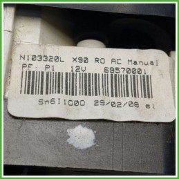 Comandi Clima AC Riscaldamento Condizionatore VALEO N103320L DACIA LOGAN 1.4 8V 6001547668 2008 2011