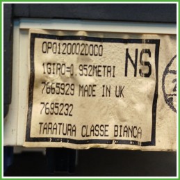 Quadro strumenti contachilometri tachimetro FIAT UNO 46466647