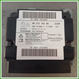 Centralina Airbag CONTINENTAL A2C12829606 OPEL CROSSLAND X P17 1.5 9825276280 2017 2018