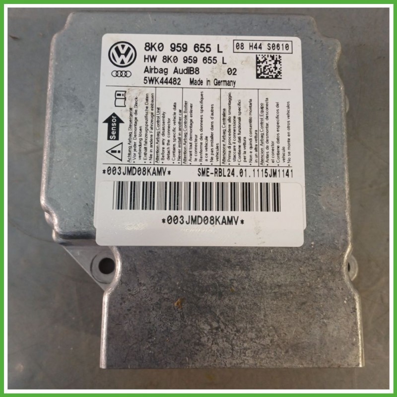 Centralina Airbag AUDI 5WK44482 AUDI A4 8K 2.0 TDI 8K0959655L 2007 2013