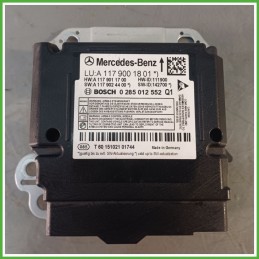 Centralina Airbag BOSCH 0285012552 MERCEDES-BENZ Classe GLA X156 A1179001802 2014 2017